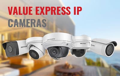 محصولات دوربین مداربسته hikvision value express ip دارای نصب آسان، کیفیت تصویر بالا و اقتصادی بودن هستند